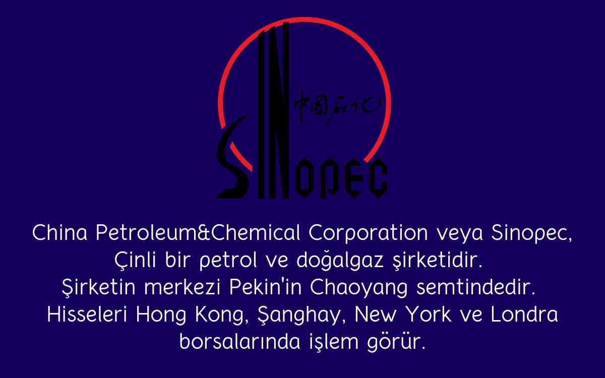 Çin Petrol ve Kimya Şirketi (China Petroleum & Chemical Corp. – Sinopec)
