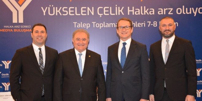 Yükselen Çelik Halka Arzında Büyüklüğün 3 Katına Yakın Talep Toplandı