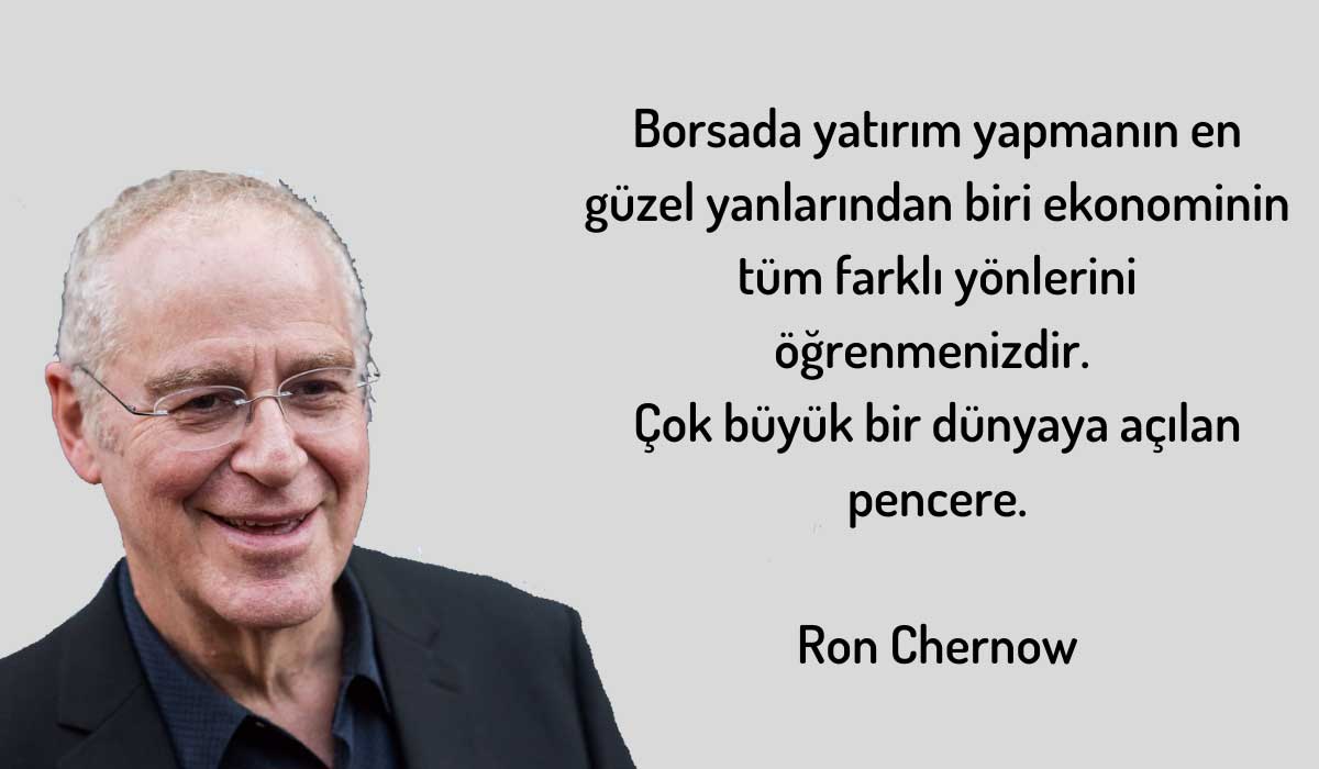 Ron Chernow Borsa Sözü