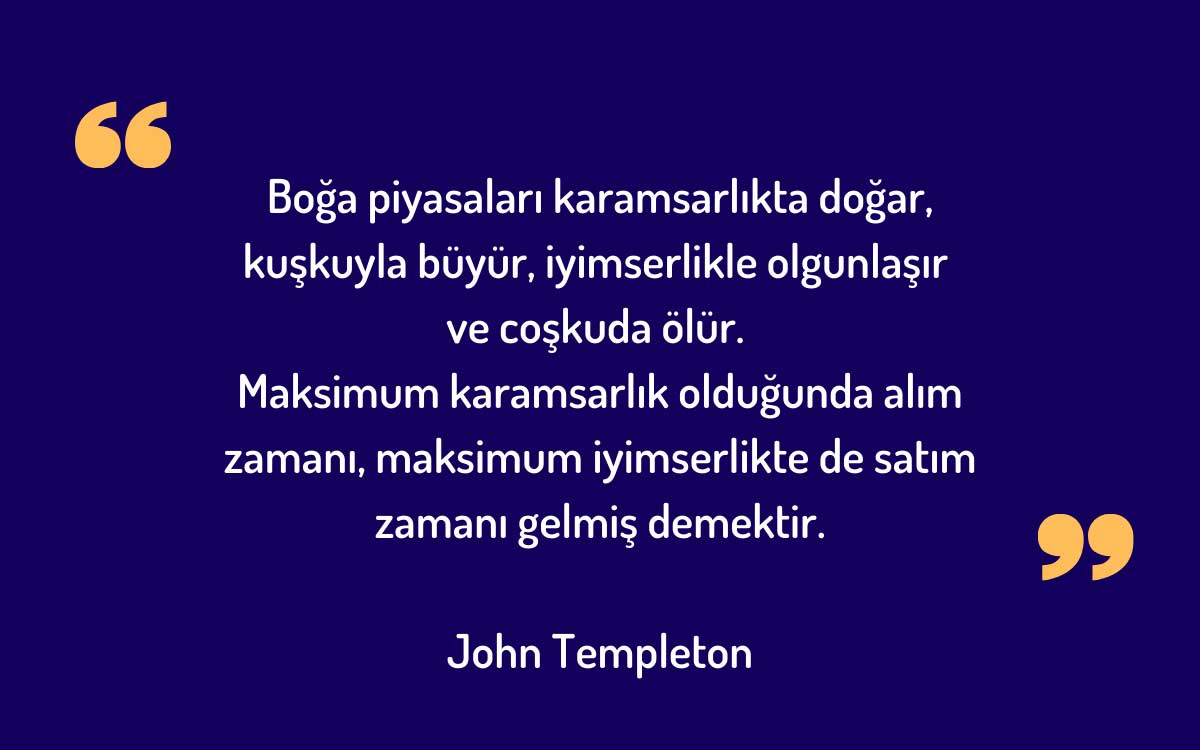 John Templeton Sözü
