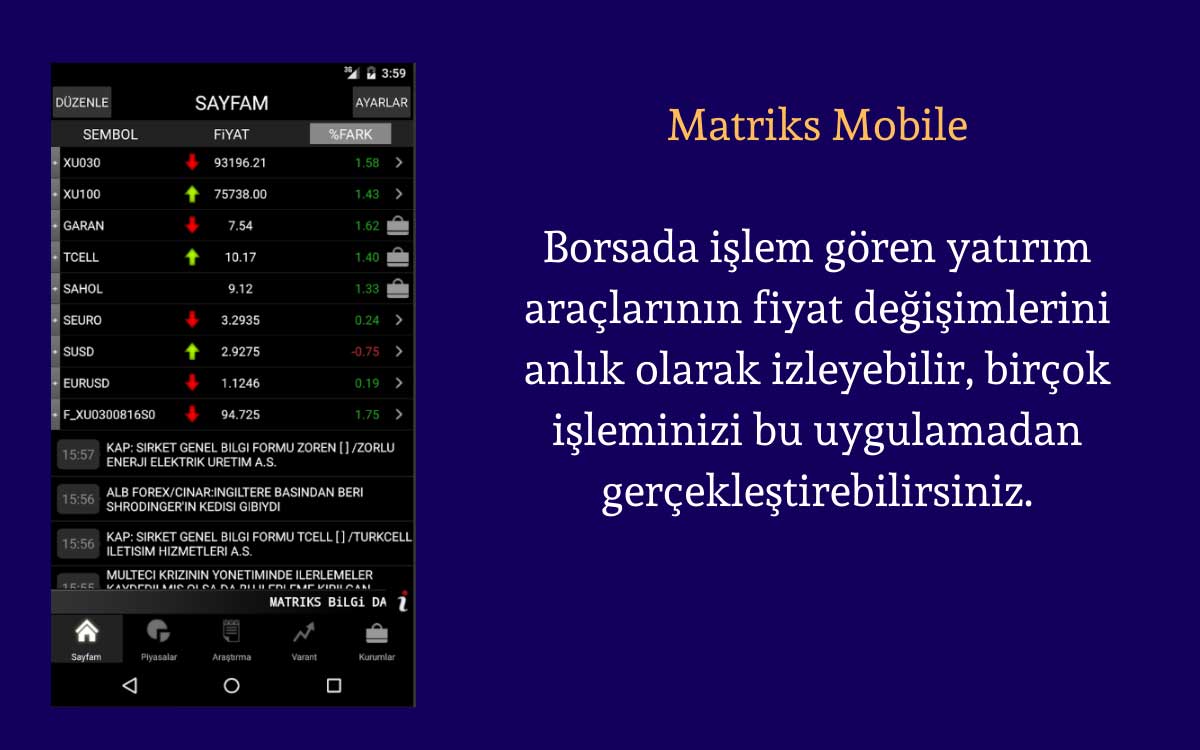 Matriks Mobile