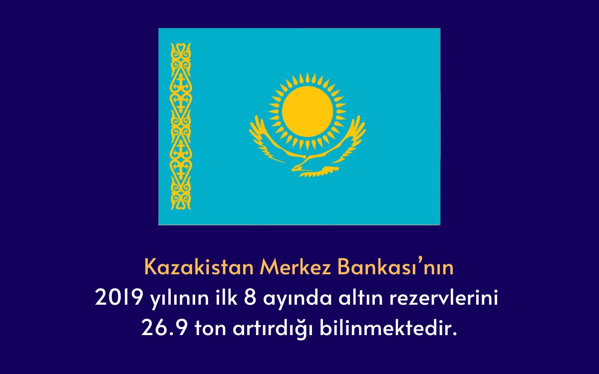 Kazakistan Altın Rezervi