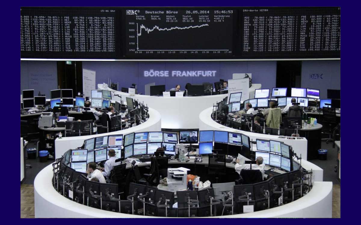 Frankfurt Borsası İçten Görünüm
