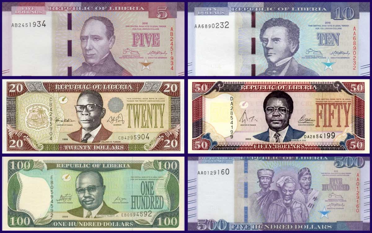 Liberya Doları Banknotları