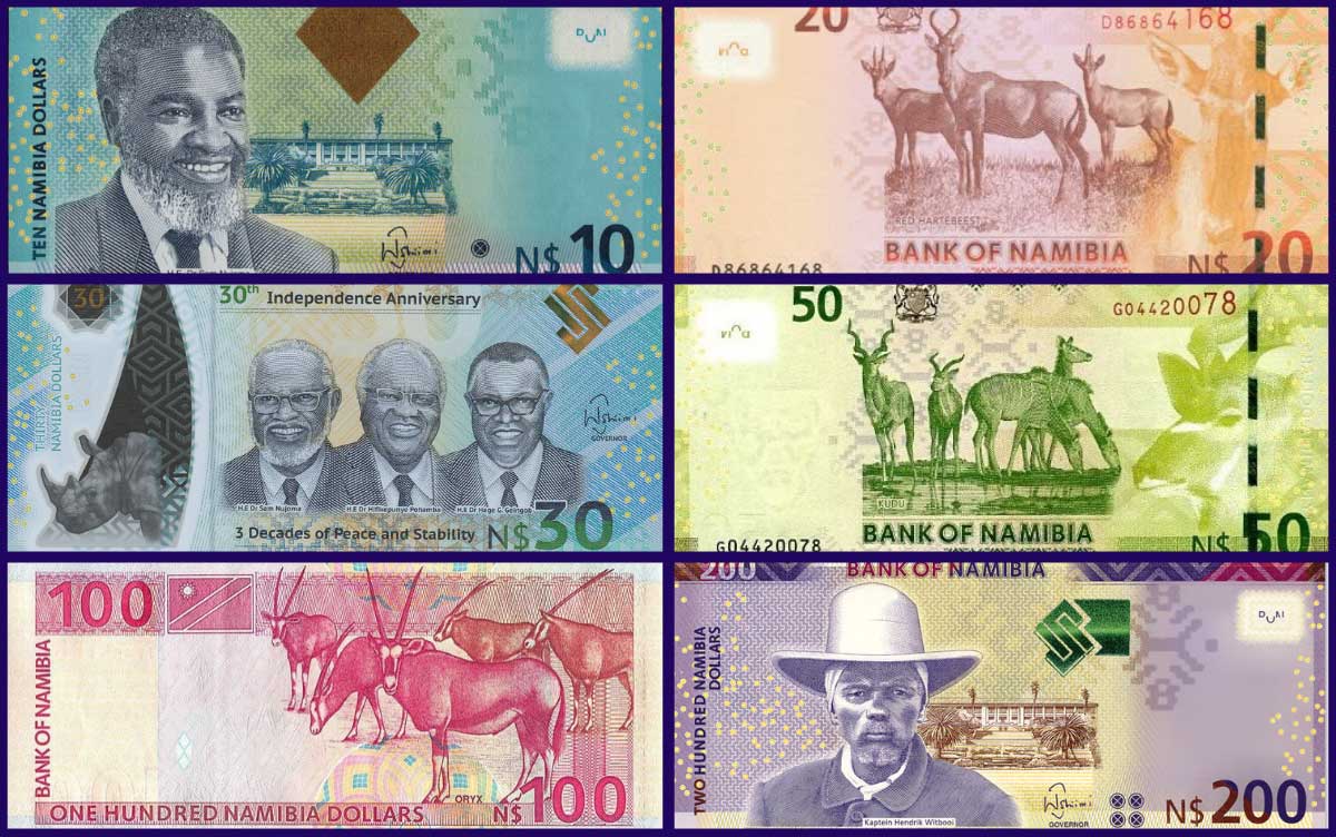 Namibya Doları Banknotları